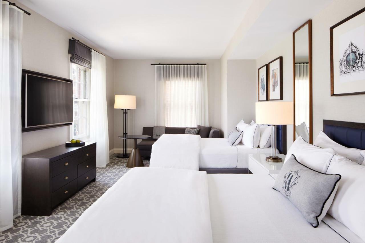 The Whitney Hotel Boston Exterior photo A guest room at the Hotel Commonwealth
