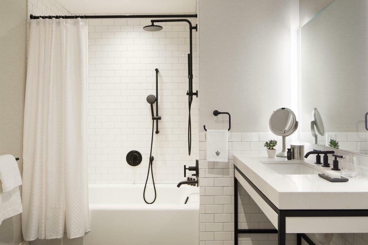 The Whitney Hotel Boston Exterior photo A shower curtain